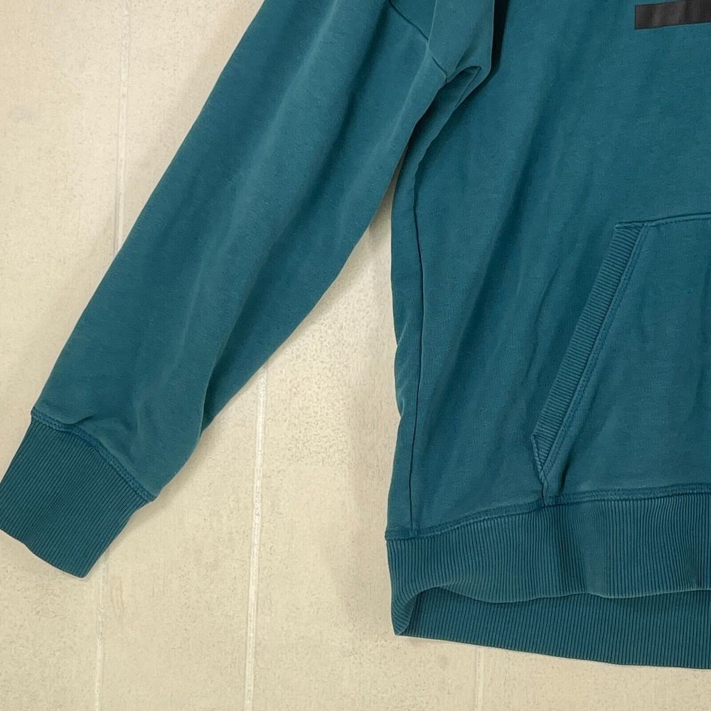 XL Puma Cowl Neck Pullover Hoodie Sweater Teal‎ Long Sleeve Woman's - Picture 6 of 12